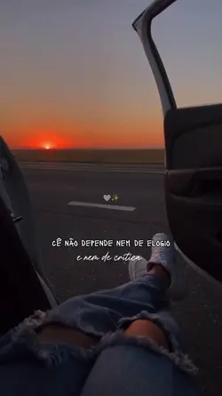 Você não depende...