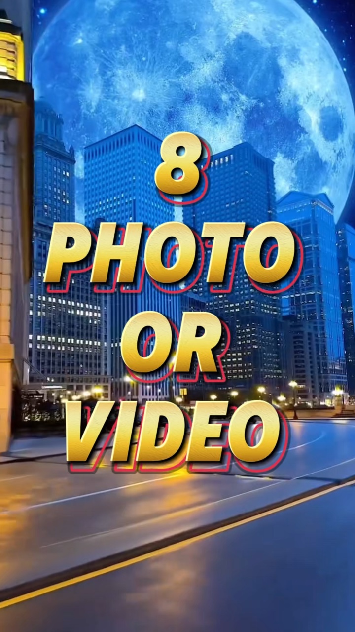 8 photos ou vidéos 