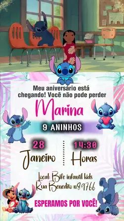 Convite Stitch