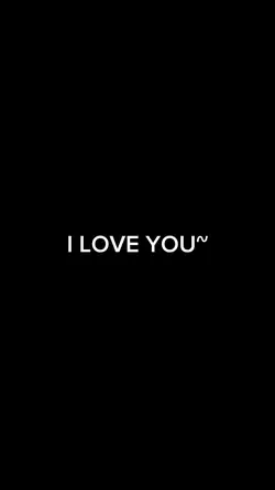 I LOVE YOU