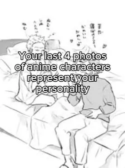 4 anime characters