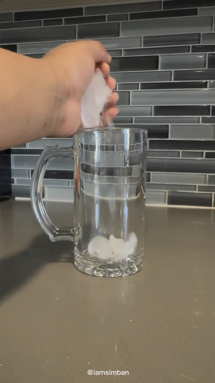 Iced coffee ASMR