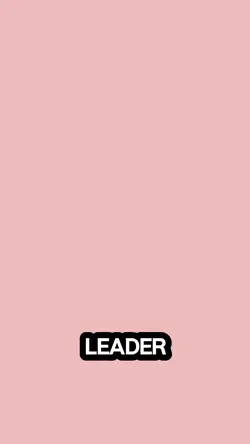 I’m a leader 🥺🧡