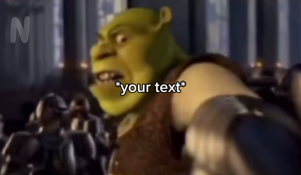 Shrek luchando