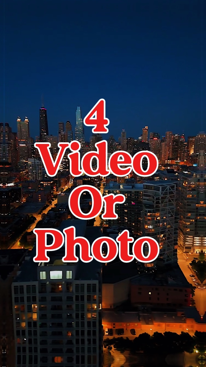4 vidéo ou photo 