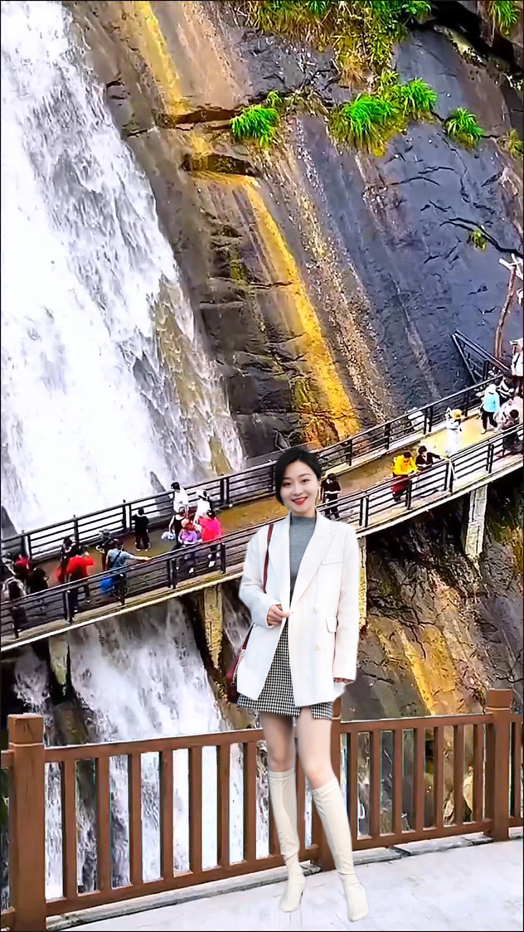 Waterfall view