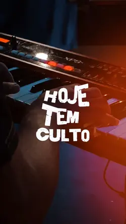 hoje tem culto!