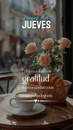 Jueves, Buenos días