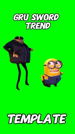 Gru Sword trend