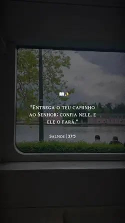 Confie no Senhor!