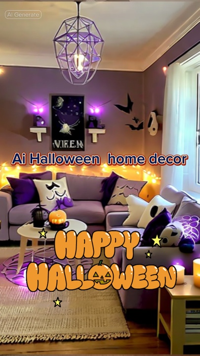 Halloween home decor