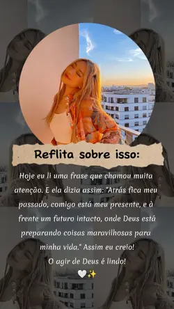 Reflita sobre isso