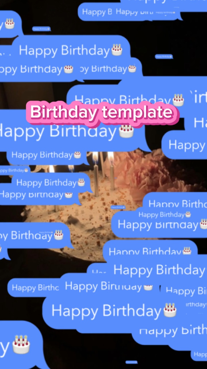 It’s my birthday 