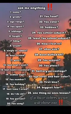 Ask away 