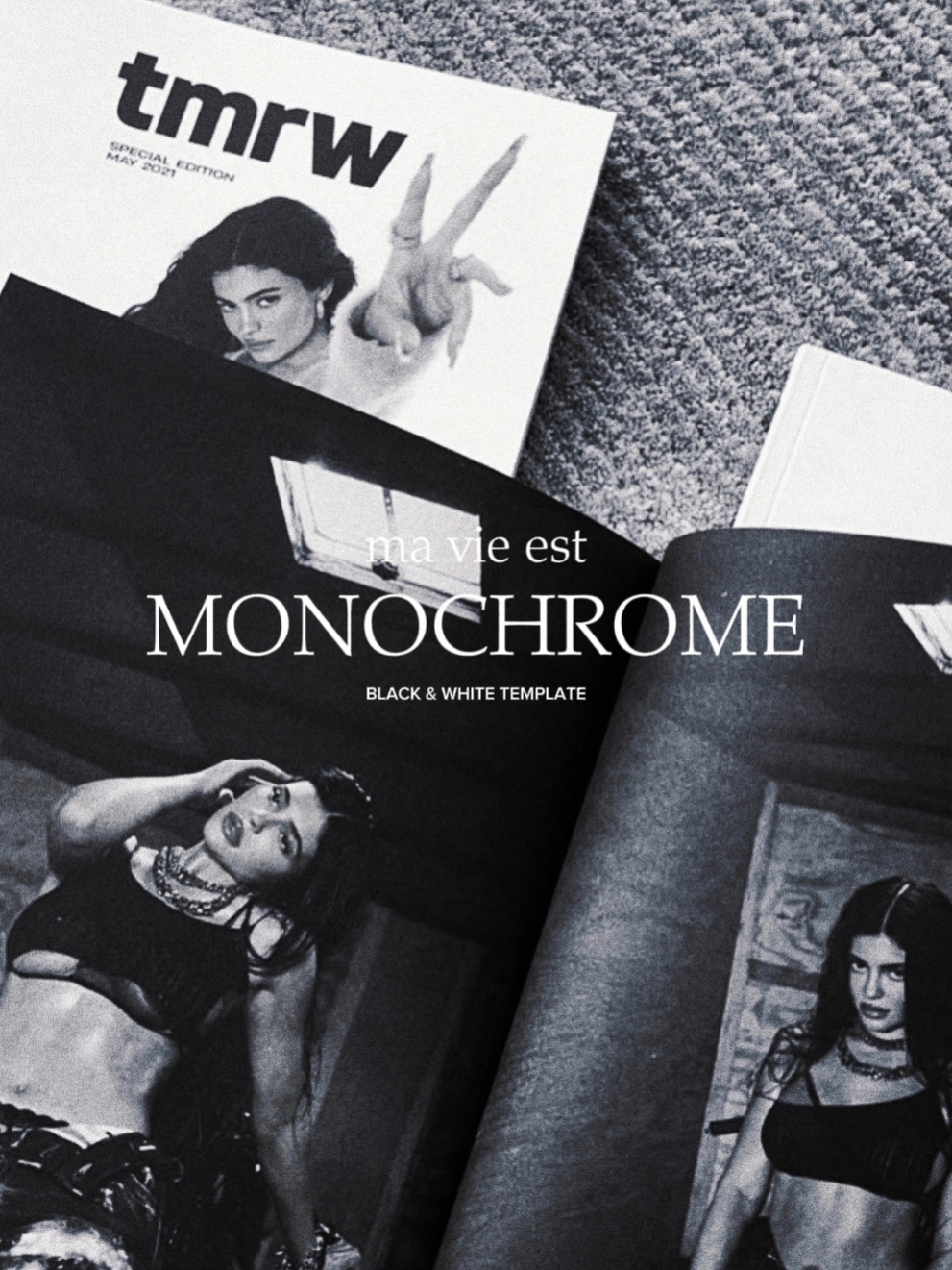 Monochrome.