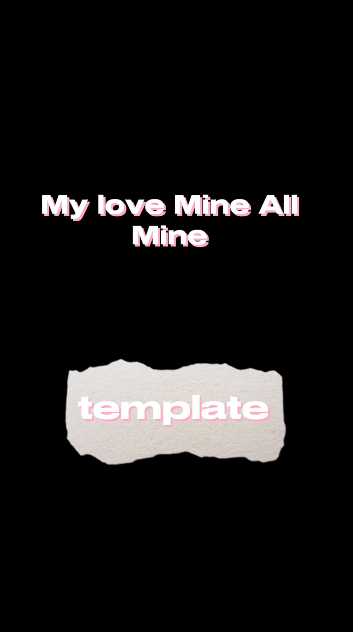 mine, mine, mine…