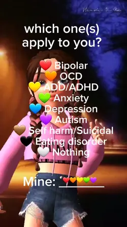 Which apply to you?