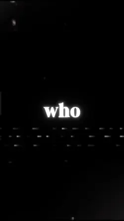 who you are...