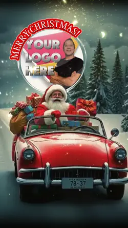 Merry Christmas Car