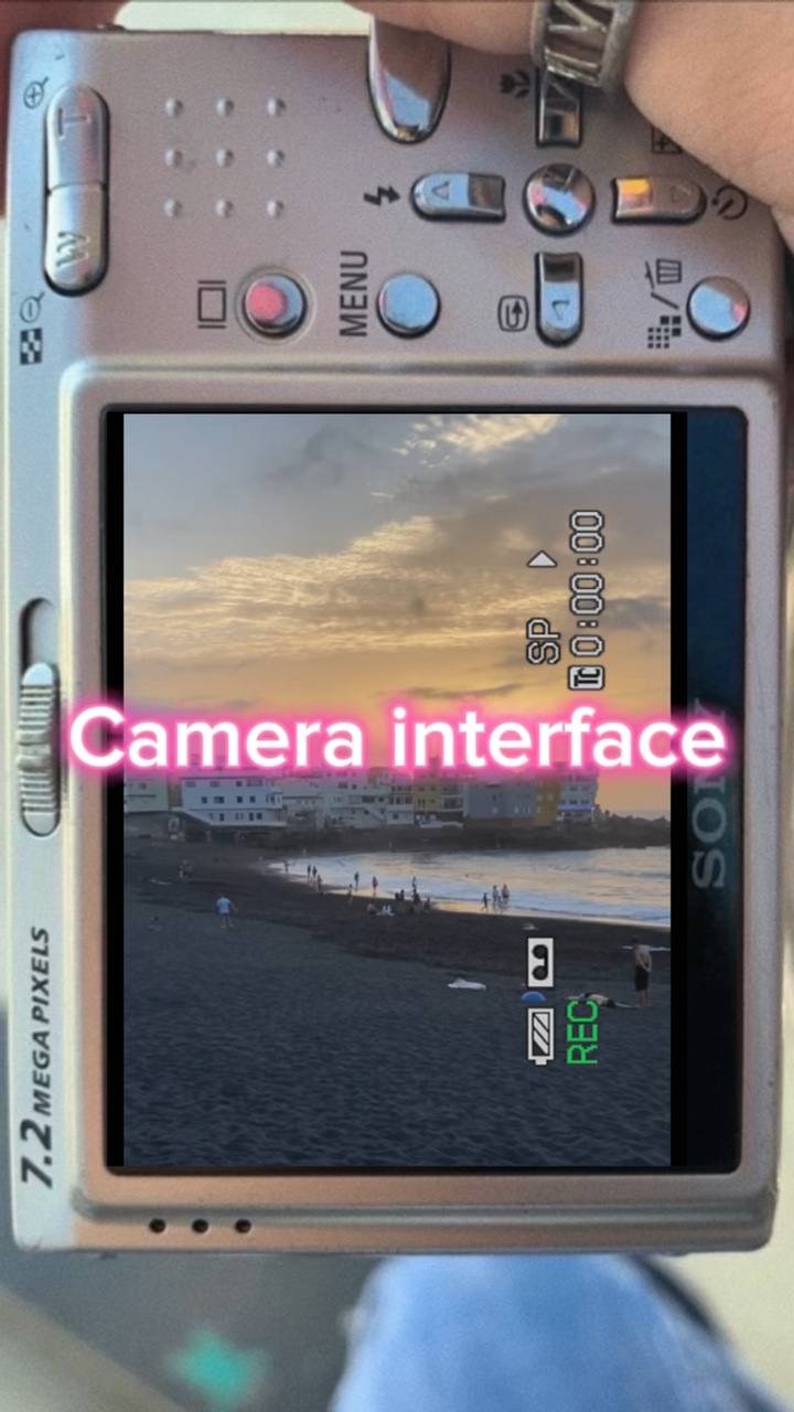 Interfaz de la cámara 📸 
