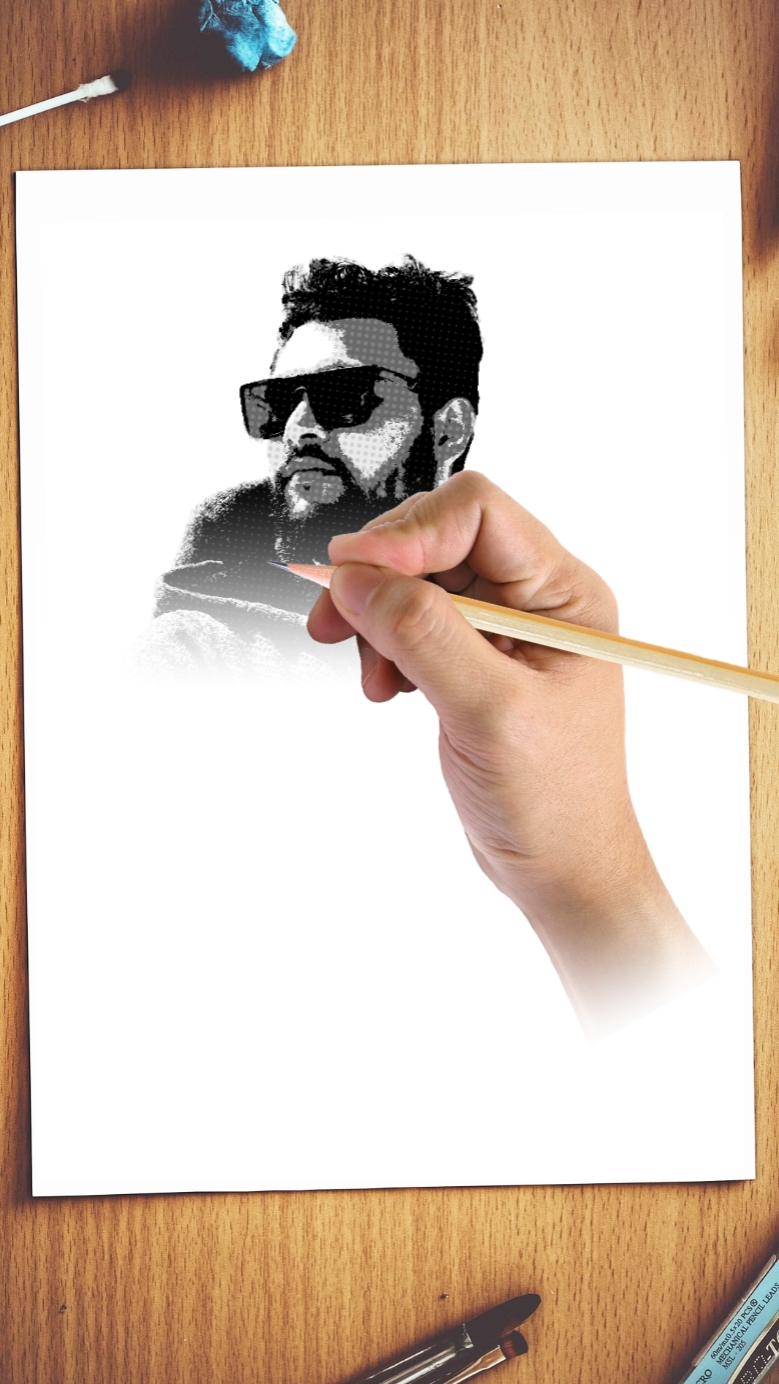  Efek Sketsa 