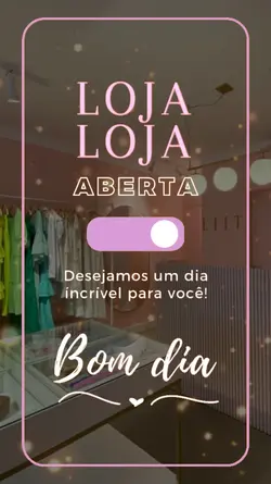 Loja aberta