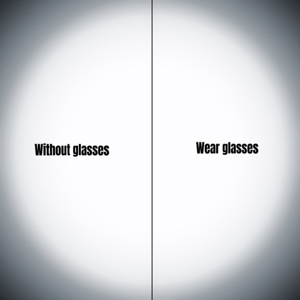 avec / sans lunettes 