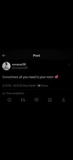 Your mom 