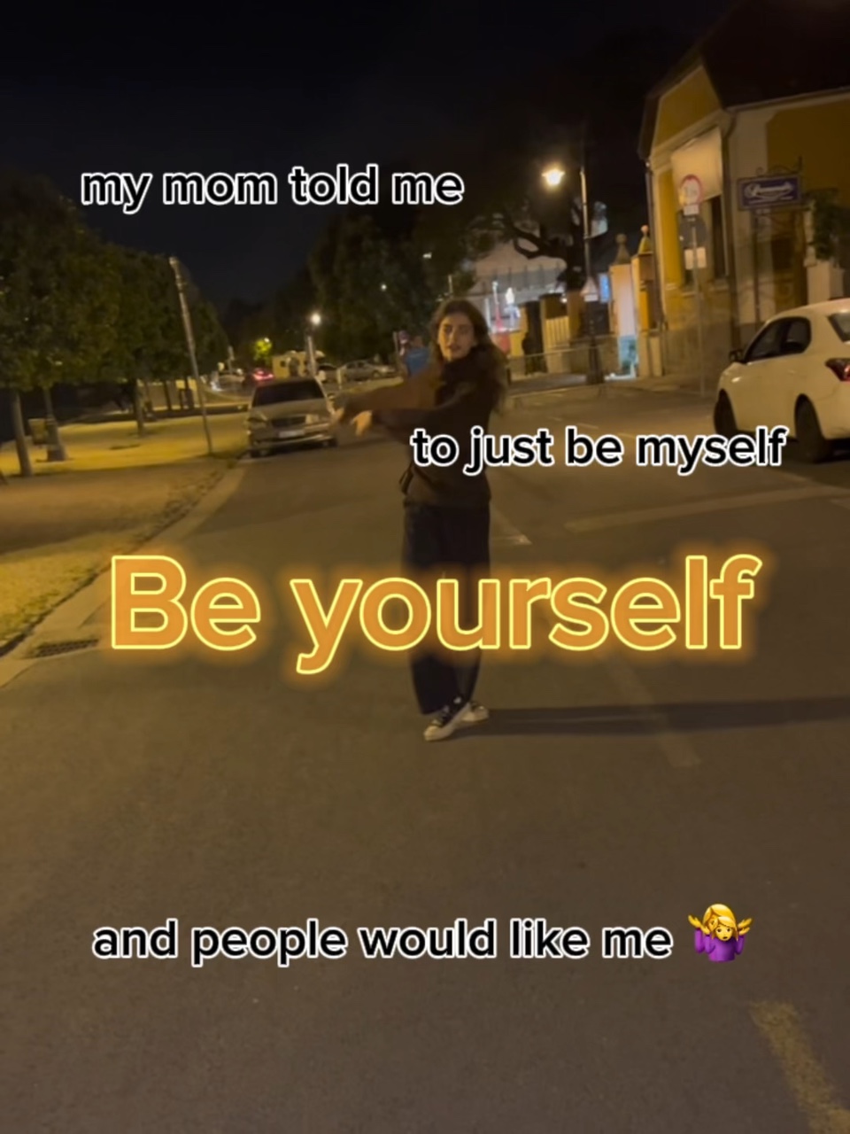 Be yourself 