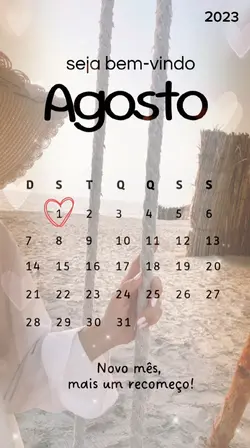 SEJA BEM VINDO AGOST