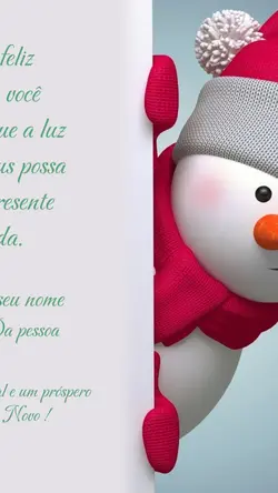 cartão de natal 