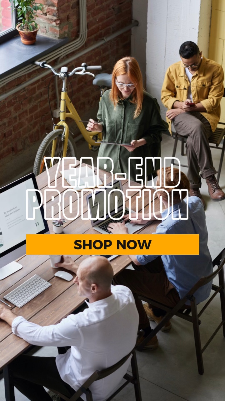 연말 특별 판매 비디오 템플릿