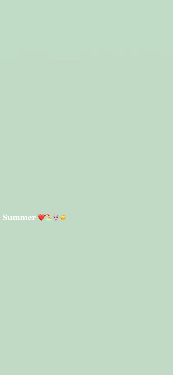 Summer ❤️🏖️