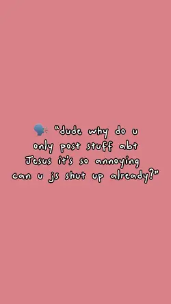 I won’t be quiet!