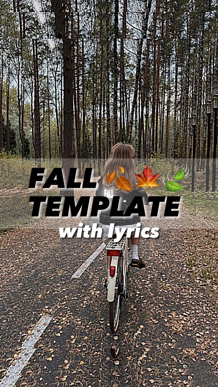 Fall Template 🍂🍁🍃