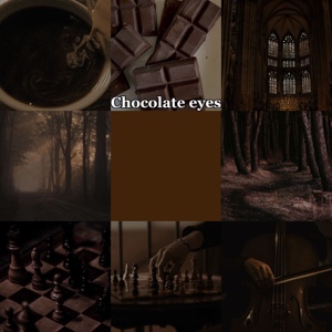 Chocolate eyes 🍫