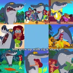 Zig and sharko