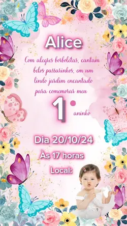 Convite Jardim