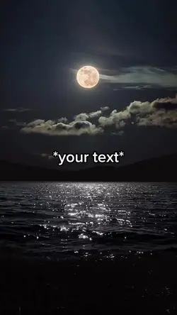 Night sea