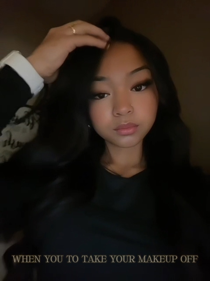 Makeup off 
