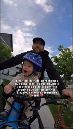 Meu pai herói. 🏆