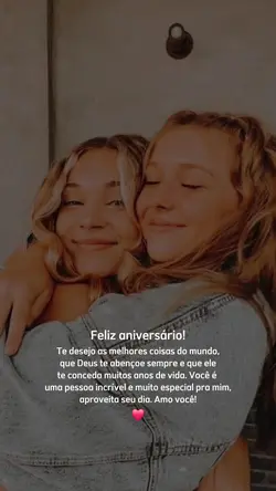Feliz aniversário