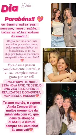 Parabéns amiga