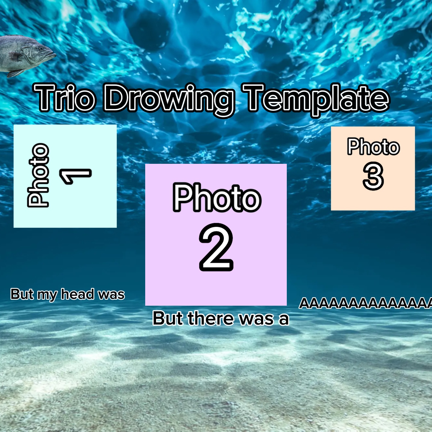 Drowning Trio 🤭 