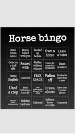 Horse bingo โค๏ธ๐ด