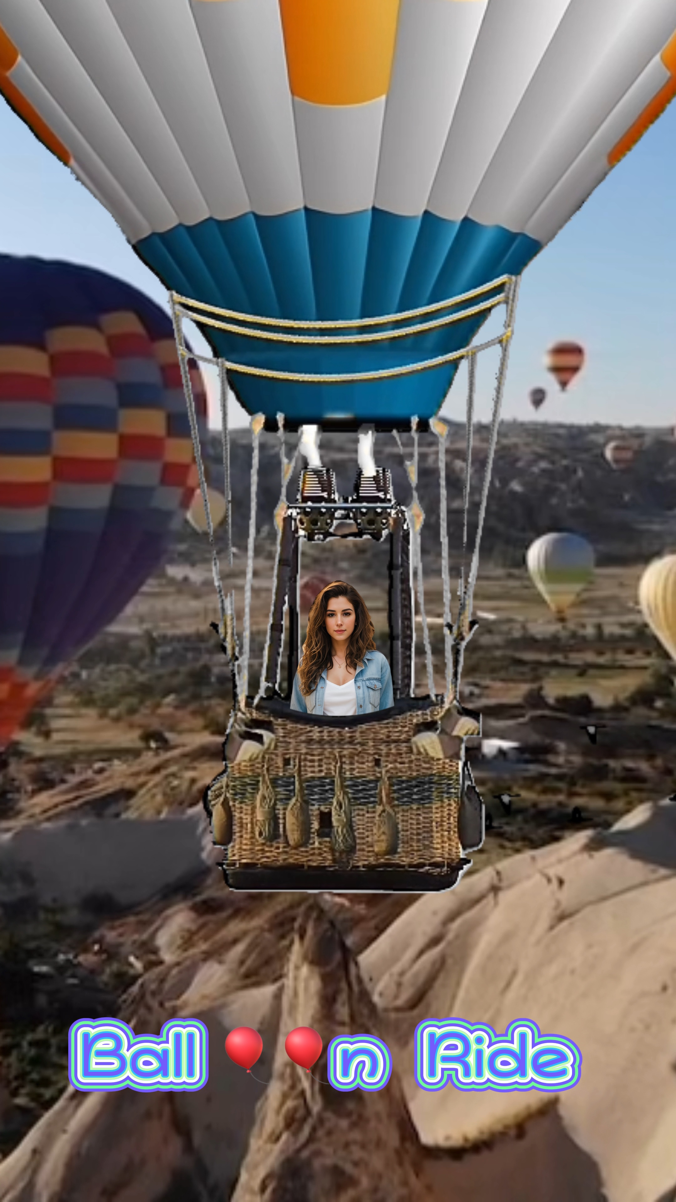 Naik balon! 