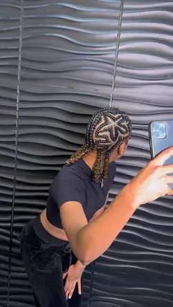 Bantu knotted braids