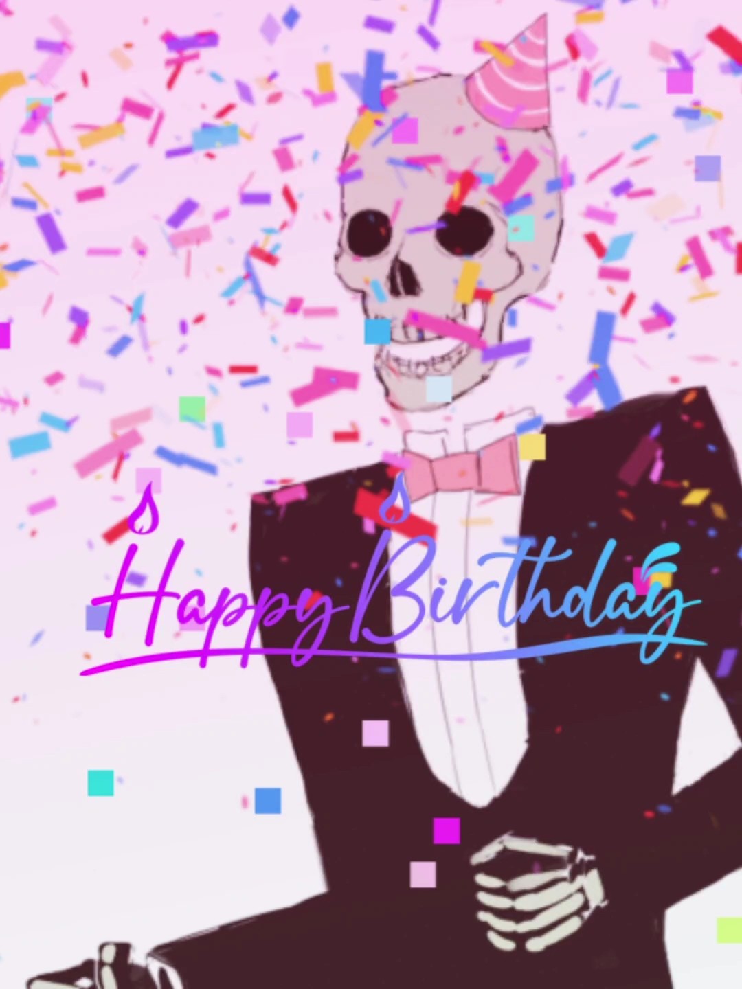 Geburtstag Totenköpfe
