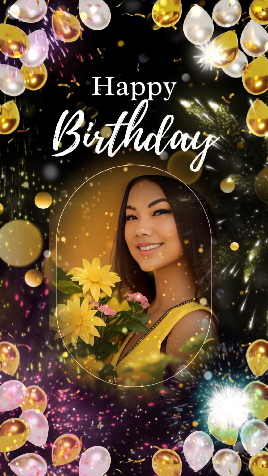 Template selamat ulang tahun