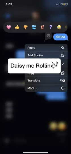 Text prank